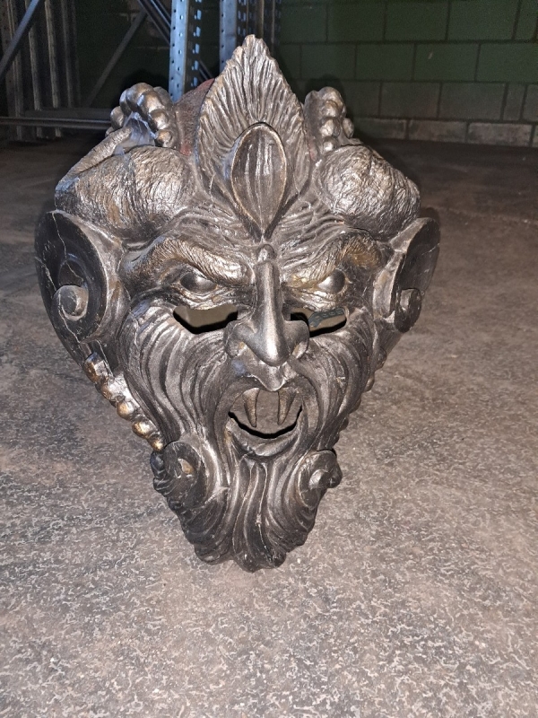 Fasnachtsmaske – dunkler Dämon / Walddämon